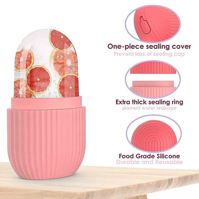 Facial Ice Roller for All Skin type for dark circles, open pores , fine lines , blemishes for men and women