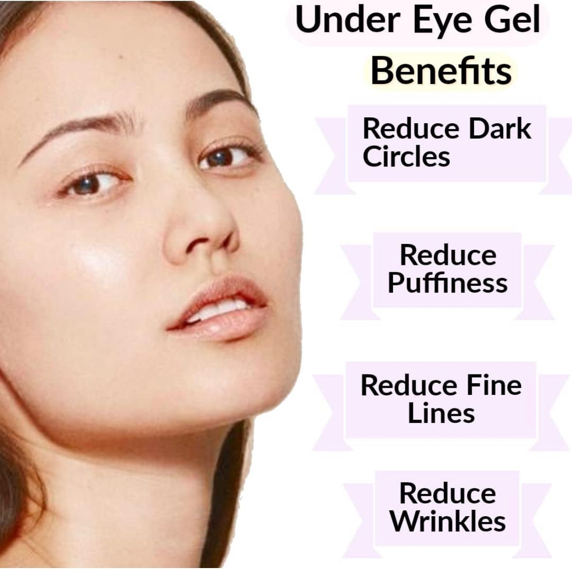 Under eye Repair Kit for dark circles, puffy eyes, fine lines and wrinkles around eyes and brown dark circles
