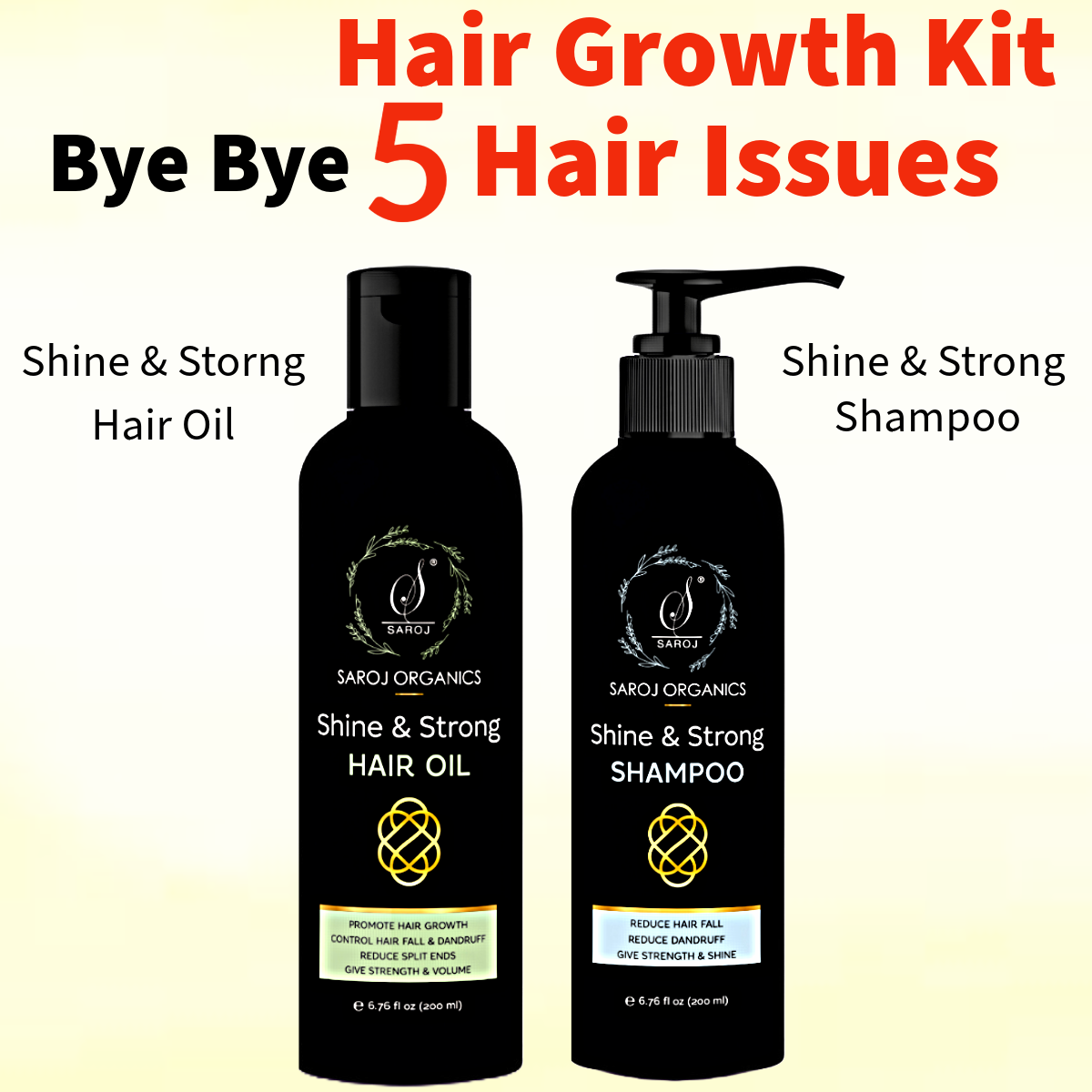 Shine and strong Hair Care KIT